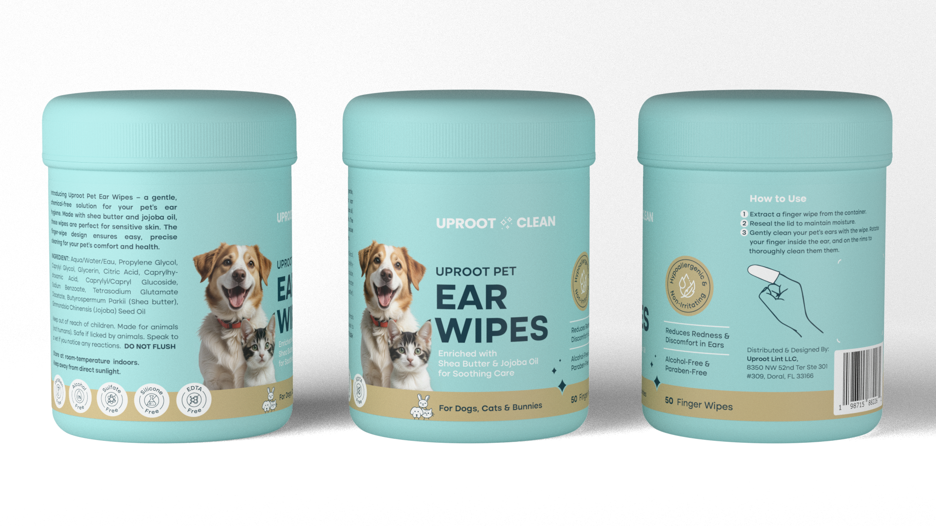 Uproot™ Ear Wipes